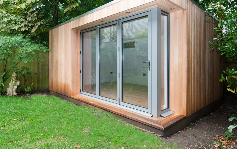 Garden Studios and Offices Bifold & Sliding Doors Supplying Garden