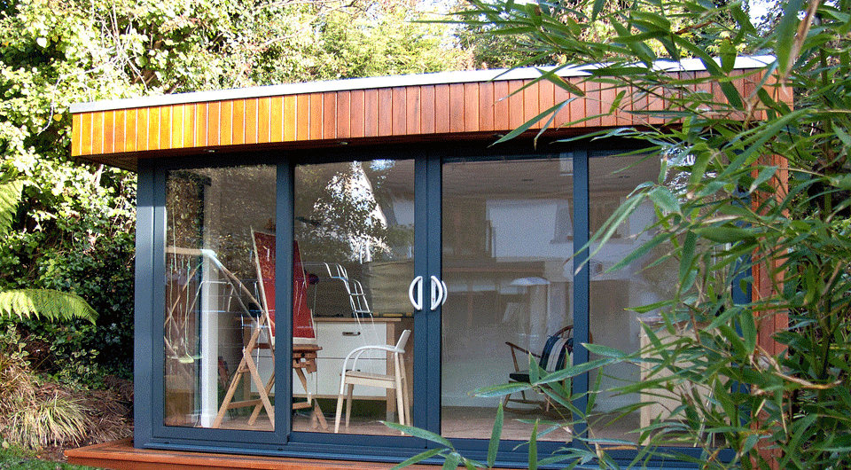 Garden Studios and Offices Bifold & Sliding Doors Supplying Garden