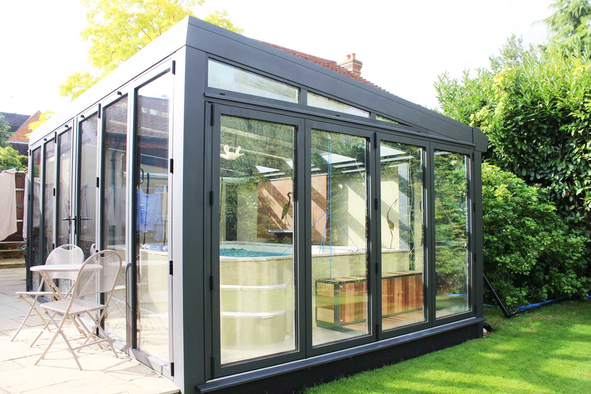 Conservatory Pool House in Northamptonshire